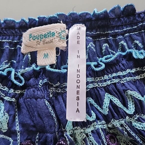 Poupette St. Barth Embroidered Top - Picture 7 of 8